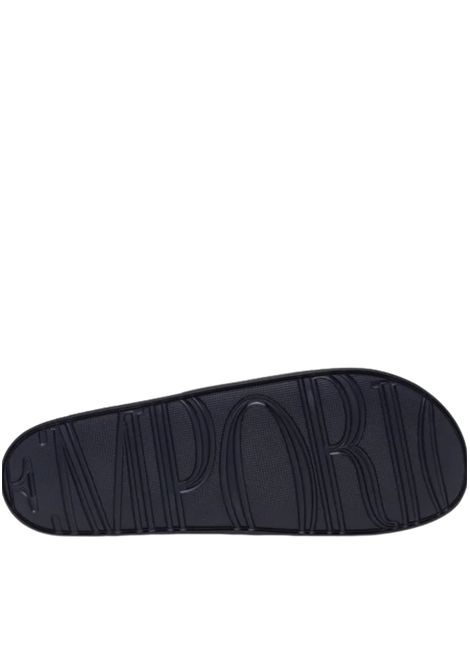 Ciabatte slide logo maxi EMPORIO ARMANI | EX000042 AF22189MZ681